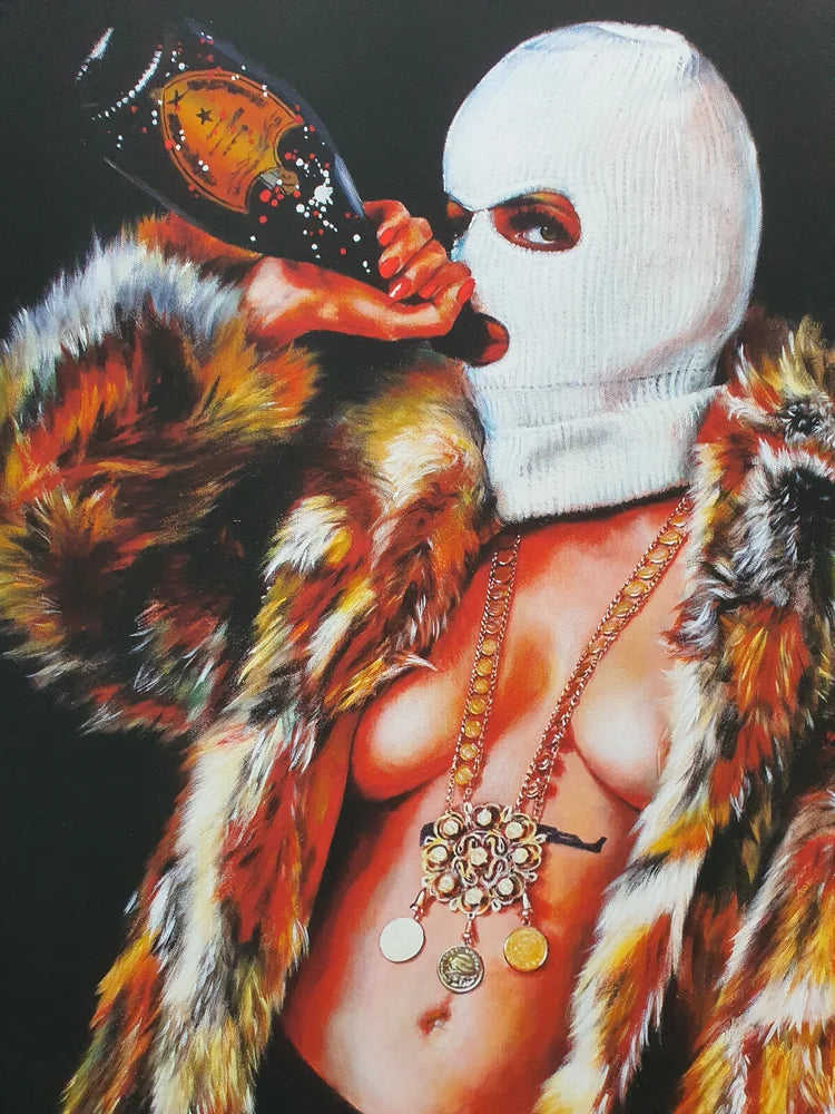 Hustle, giclee print, 66x100 cm.