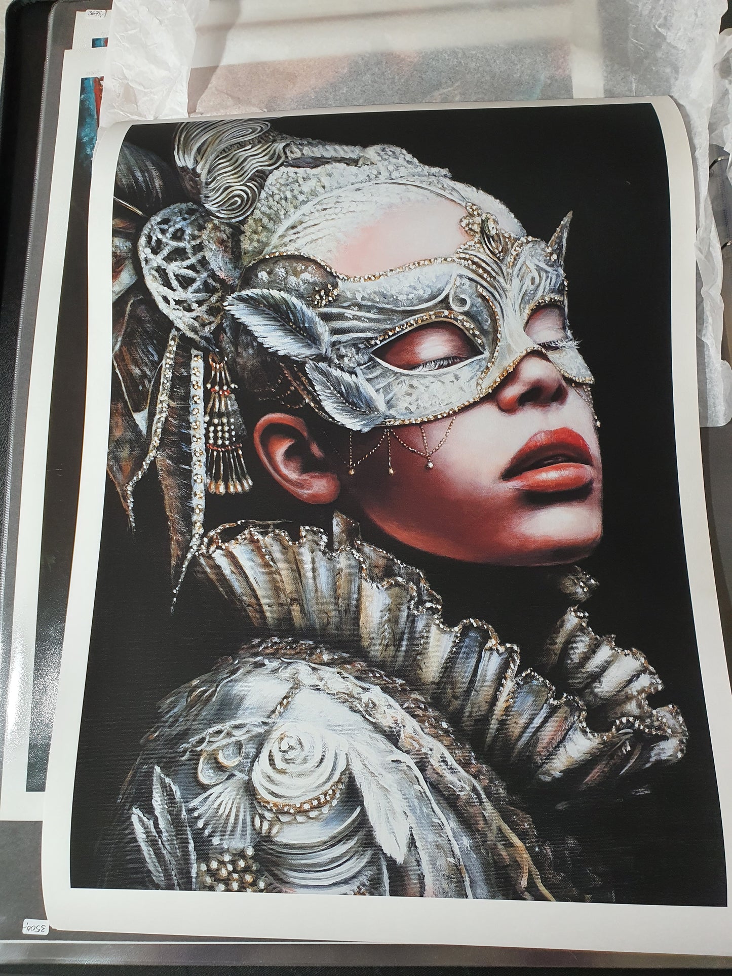 Between Silk and Steel, Giclée-trykk