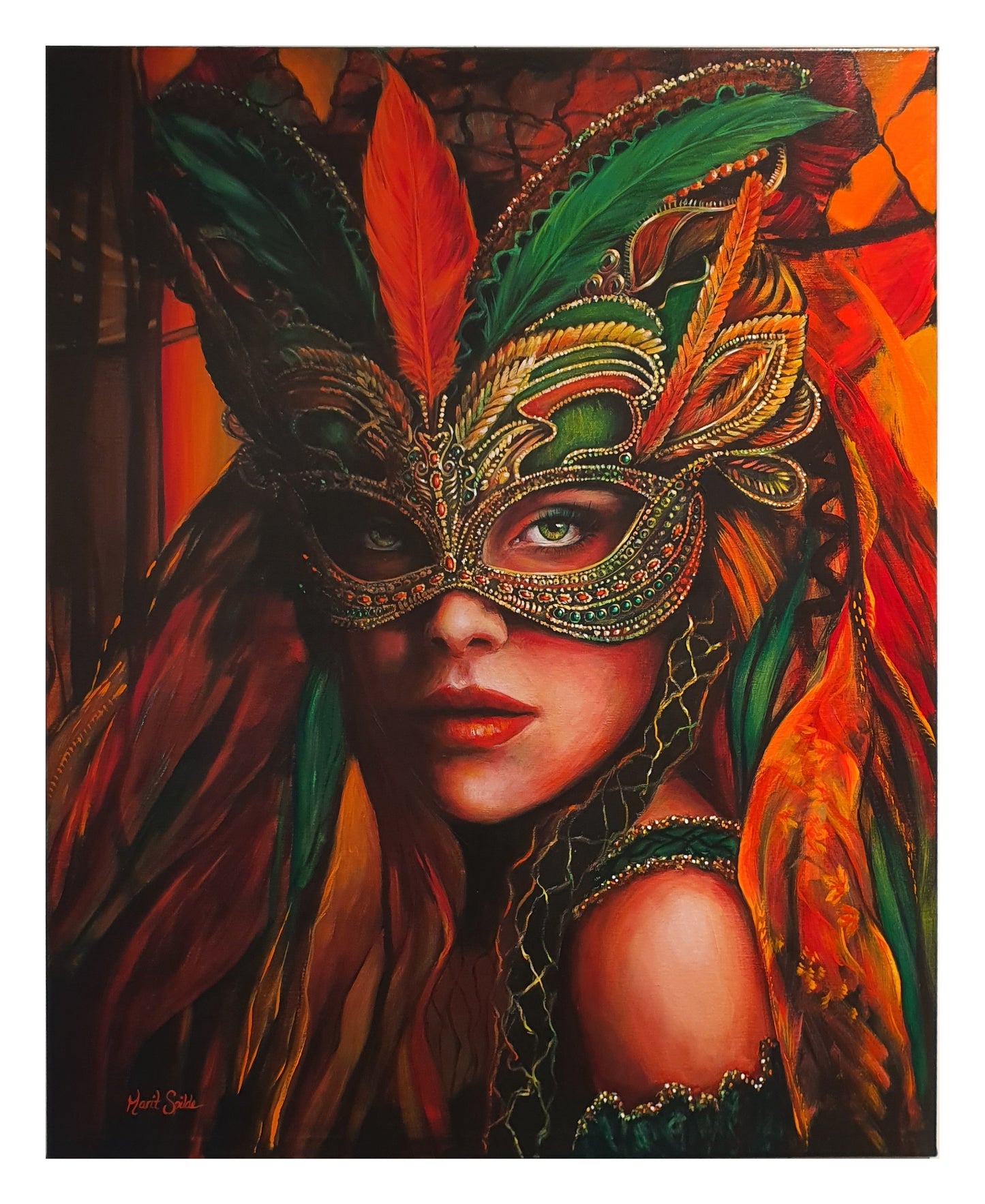 Embers of the Hidden Self, Giclée print