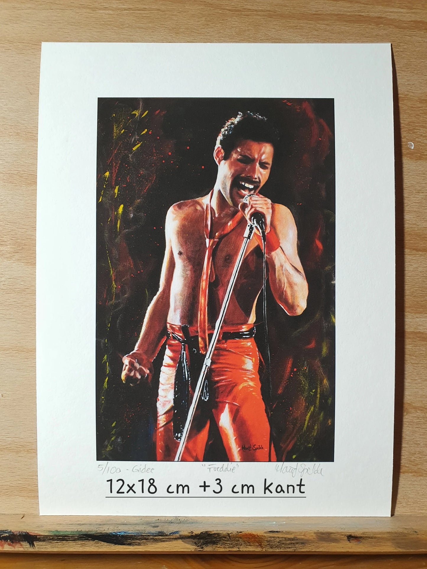 Freddie Mercury, giclee-trykk