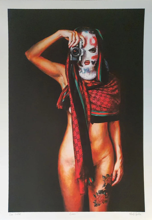 Gucci, giclee print, 37x55 cm