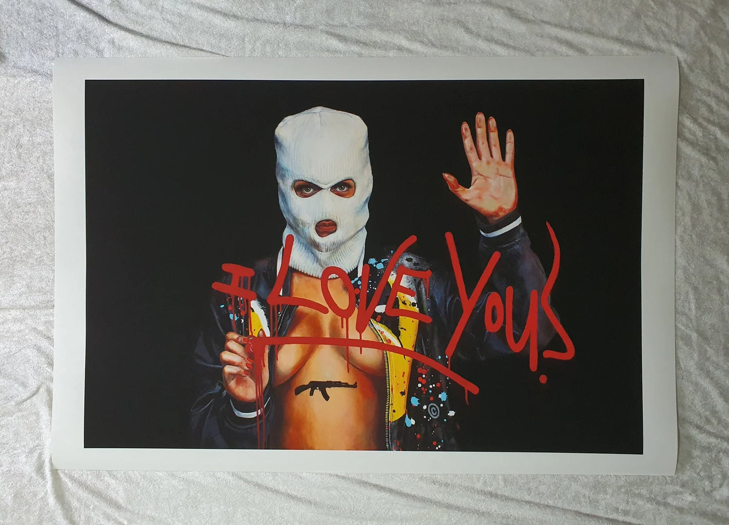 I Love You, Giclee print, 66x100 cm 