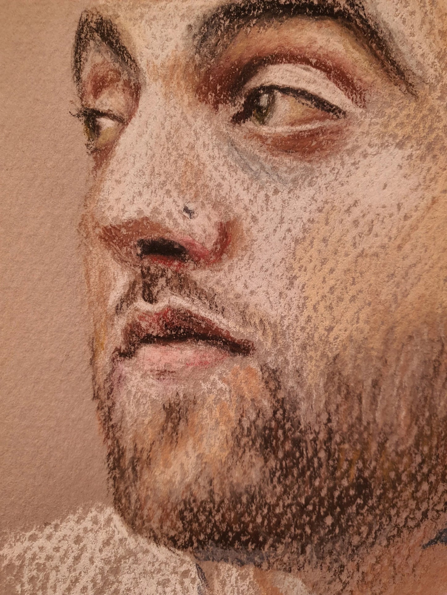 Mac Miller pastel drawing 