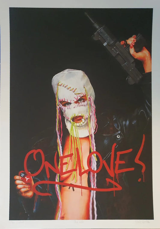 One Love, giclee print, 37x55 cm.