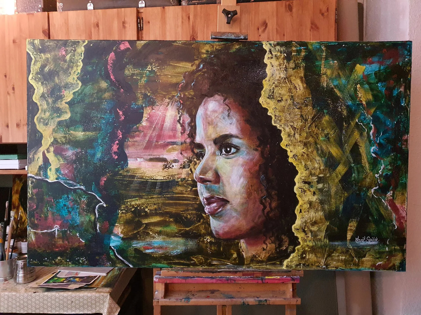 Time Travel, 75x125 cm 