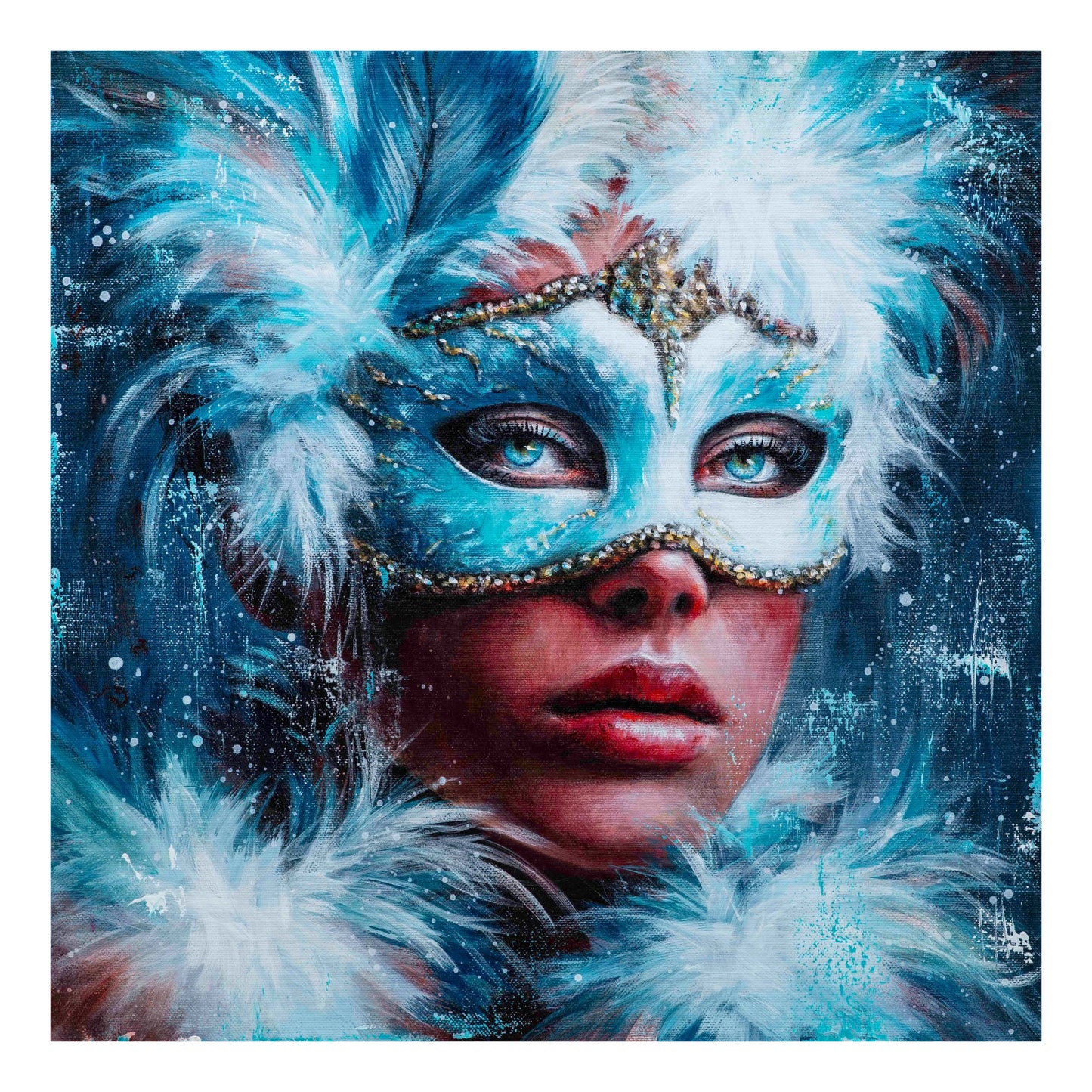 Whiteout, Giclée print, A4